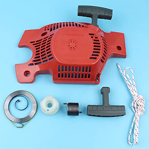 Pizgear Rückstoßstarter-Griff, Wrom-Getriebefeder-Kit, Kettensägen-Ersatzteile, for Husqvarna, 142 141 137 136 530071968 Kettensägen-Rücklaufstarter von Pizgear