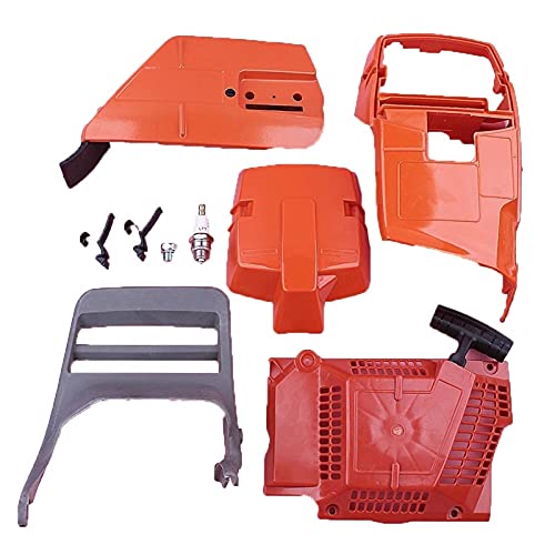 Pizgear Zylinderabdeckung Kettenbremsenabdeckung Startergriffsatz Kettensäge mit Luftfilterhalter Rückstoßstarter, for Husqvarna, 372 365 362 371 503627802 Kettensägen-Rücklaufstarter Pizgear Zylinderabdeckung Kettenbremsenabdeckung Startergriffsatz Kettensäge mit Luftfilterhalter Rückstoßstarter, for Husqvarna, 372 365 362 371 503627802 Kettensägen-Rücklaufstarter von Pizgear