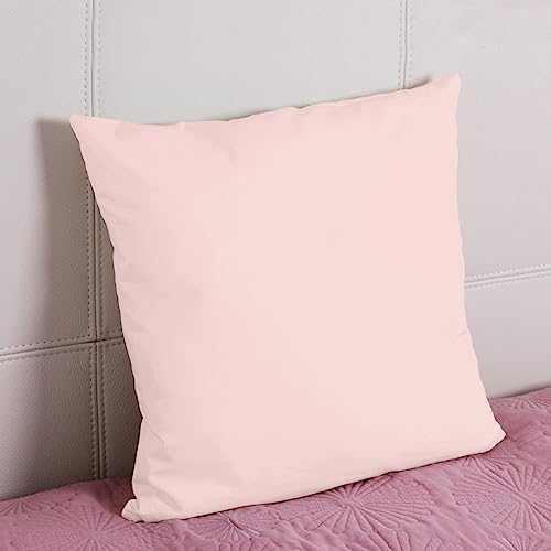 Pizuna Luxuriöser Soft-Satin 2er Pack Kissenbezug 80 x 80 cm Helles Rosa, 800 Fadenzahl Baumwolle Quadratisch Kissenbezüge, 100% Langstapel Baumwolle Kissenbezug (Dunkelviolett, 80x80 cm) von Pizuna