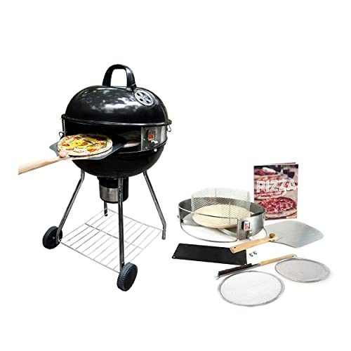 Pizzacraft Pizza-Kit für Kugelgrills, Mehrfarbig, 42.9 x 42.9 x 10.2 cm, PC7001 von Pizzacraft