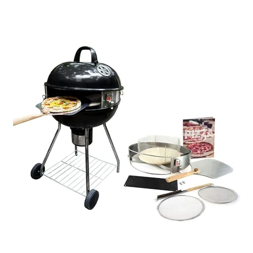 Pizzacraft Pizza-Kit für Kugelgrills, Mehrfarbig, 42.9 x 42.9 x 10.2 cm, PC7001 von Pizzacraft