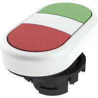 Pizzato Elettrica E21PDRL90423 E21PDRL90423 Doppeldrucktaster Betätiger flach Grün, Rot 1St. von Pizzato Elettrica
