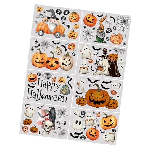 Horror Halloween Fensteraufkleber Wiederverwendbares Geisterkürbis Bat Glassabziehbilder Haft Für Und Party Dekore PVC Fensterfilme Horror Halloween Fensteraufkleber Wiederverwendbares Geisterkürbis Bat Glassabziehbilder Haft Für Und Party Dekore PVC Fensterfilme von Pjeghbvop