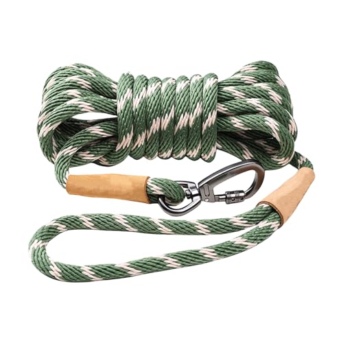 Hundeleine, Nylon, frei verlängert, langes Seil für Outdoor-Training und Camping, aktive Haustierbesitzer, Spaziergänge, Trainingsleine von Pjeghbvop