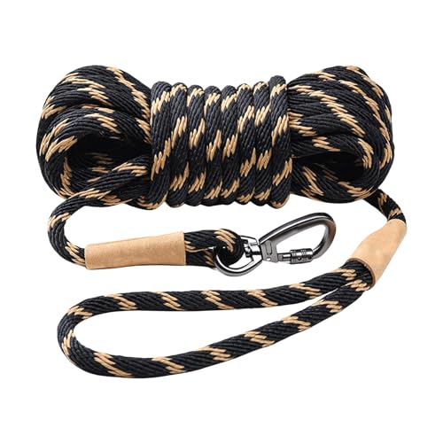 Hundeleine, Nylon, frei verlängert, langes Seil für Outdoor-Training und Camping, aktive Haustierbesitzer, Spaziergänge, Trainingsleine Hundeleine, Nylon, frei verlängert, langes Seil für Outdoor-Training und Camping, aktive Haustierbesitzer, Spaziergänge, Trainingsleine von Pjeghbvop