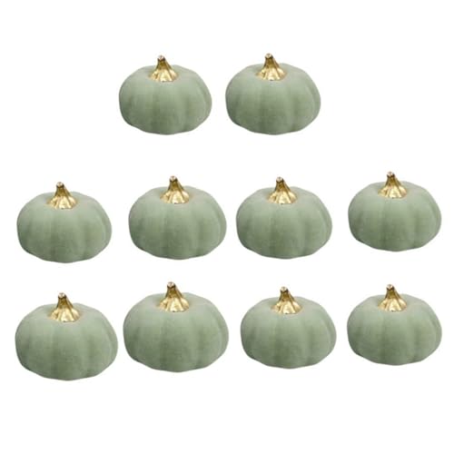 Pjeghbvop 10pcs Grüne Schaumkürbisse Künstliche Herbsternte Dekoration Für Halloween Thanksgiving Kitchen Dekoration Schaum Pjeghbvop 10pcs Grüne Schaumkürbisse Künstliche Herbsternte Dekoration Für Halloween Thanksgiving Kitchen Dekoration Schaum von Pjeghbvop