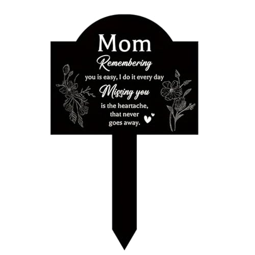 Pjeghbvop Friedhof Dad Memorial Grabmarker Für Garten Und Innenausstellungsfriedhof Verlust Sympathie Geschenk Freien Außerhalb des Hofes Haustiersschild von Pjeghbvop