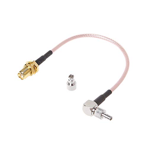 Pjeghbvop SMA FEMAL FELD CRC9/TS9 Stecker RF Koaxialadapter RG316 Kabel 15 Cm FPV Kit von Pjeghbvop