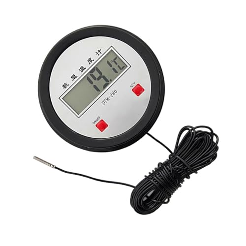 Präzise Temperaturmesser Digitale Thermometer Für Die Industrielle Umgebung Mit Batterieleistung Und Digitale Anzeige Präziser Temperaturmessung von Pjeghbvop