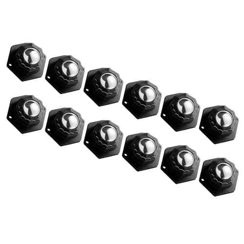 Set Von 12 Stick Schwimmschalen Roller 360 Grad Klebstoff Moving Wheel Einfache Installation Und Flexible Verwendung Für Objektkleberwalzen von Pjeghbvop
