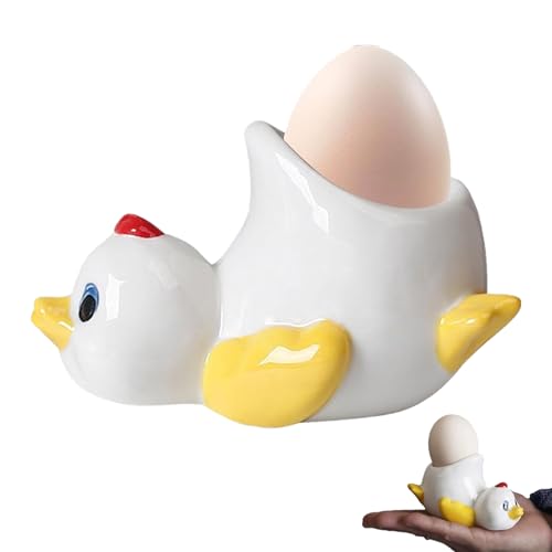 Eierbecher Lustig,Eierbecher Ostern,eierbecher Kinder,Hühner-/Enten Eierbecher Lustig,Eierbecher Porzellan Angenehmer Griff Und Leicht Zu Reinigen,Ostern Geschenke Kinder Eierbecher Für Familie von Pjjrdh