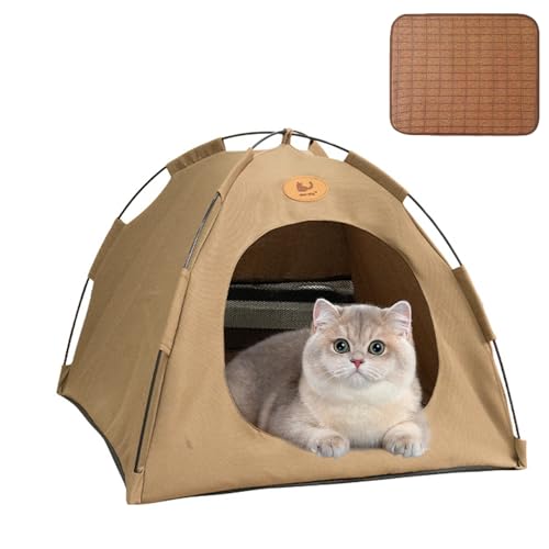 Katzen Kühlzelt,kühlzelt Katze,Katzenzelte Für Draußen, Atmungsaktiv,Waschbar,Tragbares Haustierzelt & Ideal Als Rückzugsort Bei,Draußen,Katze Und Hund Zelt,und Andere Kleintiere-B||M Katzen Kühlzelt,kühlzelt Katze,Katzenzelte Für Draußen, Atmungsaktiv,Waschbar,Tragbares Haustierzelt & Ideal Als Rückzugsort Bei,Draußen,Katze Und Hund Zelt,und Andere Kleintiere-B||M von Pjjrdh