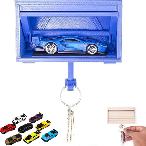 Pjjrdh Car Garage Key Holder with Opening Door,garage Key Holder,Funny Wall Mount Car Garage Key Rack,3D Printed Key Organizer Wall Mount,Easy Installation Key Rack for Entryway,Autos sind zufällig-D Pjjrdh Car Garage Key Holder with Opening Door,garage Key Holder,Funny Wall Mount Car Garage Key Rack,3D Printed Key Organizer Wall Mount,Easy Installation Key Rack for Entryway,Autos sind zufällig-D von Pjjrdh