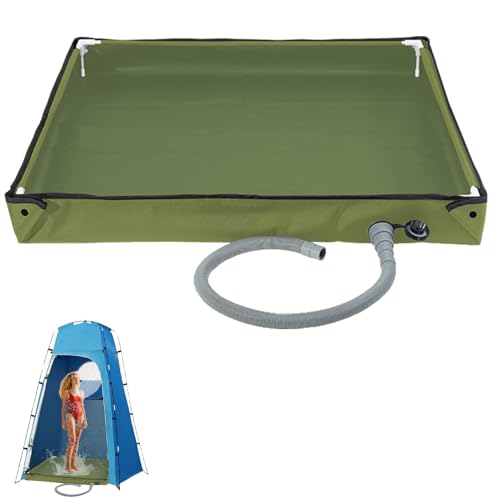faltbare duschwanne,Tragbare Duschwanne,Camping Shower Base,Portable Shower Tray,duschwanne camping,faltbare duschbasis tragbares duschwanne mit ablaufschlauch,zusammenklappbare duschzeltbasis-green von Pjjrdh