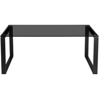 PLACES OF STYLE Couchtisch "Simsbury" Tischplatte aus gehärtetem Glas 0,8 cm, Gestell aus Metall, Höhe 45 cm PLACES OF STYLE Couchtisch "Simsbury" Tischplatte aus gehärtetem Glas 0,8 cm, Gestell aus Metall, Höhe 45 cm von Places Of Style