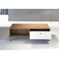 PLACES OF STYLE Couchtisch "Tarragona" Couchtisch m. 2 Schub.K, 2 Fächern & Soft-Close - (B/T/H) 110/60/37 cm von Places Of Style