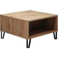 PLACES OF STYLE Couchtisch "Tarragona" Couchtisch mit 2 offenen Fächern - (B/T/H) 60/60/37 cm von Places Of Style