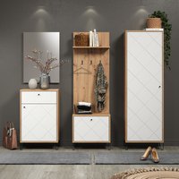 PLACES OF STYLE Garderobenschrank "Tarragona" 1 Stk. tlg. Garderobenschrank mit Tür & Soft-Close - (B/T/H) 63/40/194 cm von Places Of Style