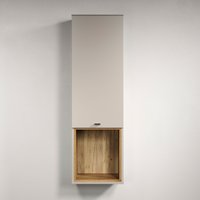 PLACES OF STYLE Hängevitrine "San Pedro" 1 Stk. tlg. Hängeschrank, 1 Tür, 1 Fach & Soft-Close - (B/T/H) 40/37/130 cm von Places Of Style