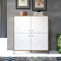 PLACES OF STYLE Highboard "Tarragona" Highboard mit 4 Türen & Soft-Close - (B/T/H) 123/40/136 cm von Places Of Style