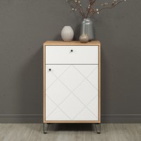 PLACES OF STYLE Kommode "Tarragona" 1 Stk. tlg. Kommode, Tür, Schublade & Soft-Close - (B/T/H) 63/40/96 cm von Places Of Style