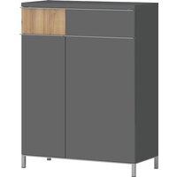 PLACES OF STYLE Schuhschrank "Onyx" (H/B/T): 101/76/35,2cm, UV lackiert, mit Soft-Close-Funktion von Places Of Style