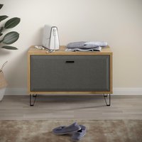 PLACES OF STYLE Sitzbank "Belva" 1 Stk. tlg. Flurbank mit einer Klappe - verstellbarer Boden - (B/T/H) 79/42/51 cm von Places Of Style