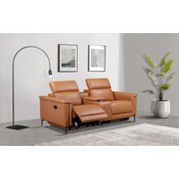 Places of Style 2-Sitzer "Lund, 2er-Kinosofa, TV-Sessel, Multimedia-Sofa, USB-A,", m. elektrischer o. manueller Relaxfunktion, Getränkehalter u. Staufach von Places Of Style