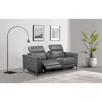 Places of Style 2-Sitzer "Lund, 2er-Kinosofa, TV-Sessel, Multimedia-Sofa, USB-A,", m. elektrischer o. manueller Relaxfunktion, Getränkehalter u. Staufach von Places Of Style