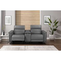 Places of Style 2-Sitzer "Lund, 2er-Kinosofa, TV-Sessel, Multimedia-Sofa, USB-A,", m. elektrischer o. manueller Relaxfunktion, Getränkehalter u. Staufach von Places Of Style