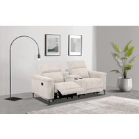 Places of Style 2-Sitzer "Lund in Cord, 2er-Kinosofa, TV-Sessel, Multimedia-Sofa, USB-A,", m. elektrischer o. manueller Relaxfunktion, Getränkehalter u. Staufach von Places Of Style