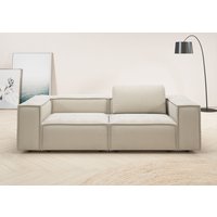 Places of Style 2-Sitzer "Watertown, modernes Sofa 246 cm breit, auch in Feincord", stilvolles Sofa für 2 Personen mit extra breiter Sitzfläche von Places Of Style