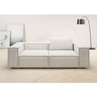 Places of Style 2-Sitzer "Watertown, modernes Sofa 246 cm breit, auch in Feincord", stilvolles Sofa für 2 Personen mit extra breiter Sitzfläche von Places Of Style