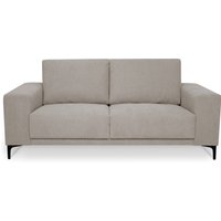 Places of Style 2-Sitzer "Xander", Breite 164 cm, Webstoff, Soft-Touch Chenille, schwarze Metallfüße von Places Of Style