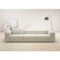 Places of Style 3,5-Sitzer "Watertown, modernes Big-Sofa XXL, 336 cm Breite, auch in Feincord", Riesiges Designersofa mit viel Platz & weichen Bezügen in Trendfarben von Places Of Style