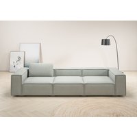Places of Style 3,5-Sitzer "Watertown, modernes Big-Sofa XXL, 336 cm Breite, auch in Feincord", Riesiges Designersofa mit viel Platz & weichen Bezügen in Trendfarben von Places Of Style
