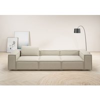 Places of Style 3,5-Sitzer "Watertown, modernes Big-Sofa XXL, 336 cm Breite, auch in Feincord", Riesiges Designersofa mit viel Platz & weichen Bezügen in Trendfarben von Places Of Style