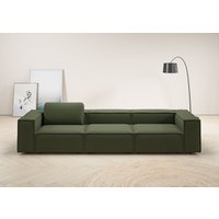 Places of Style 3,5-Sitzer "Watertown, modernes Big-Sofa XXL, 336 cm Breite, auch in Feincord", Riesiges Designersofa mit viel Platz & weichen Bezügen in Trendfarben von Places Of Style