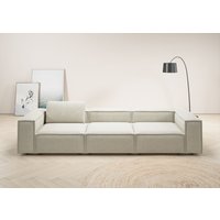Places of Style 3,5-Sitzer "Watertown, modernes Big-Sofa XXL, 336 cm Breite, auch in Feincord", Riesiges Designersofa mit viel Platz & weichen Bezügen in Trendfarben von Places Of Style
