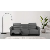 Places of Style 3-Sitzer "Carpari, 224cm, manuelle od. elektrische Relaxfunktion in 2 Sitzen", mit USB-A/C, Kopfteilverstellung, Echtleder, Kunstleder, Webstoff von Places Of Style