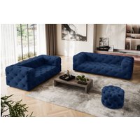 Places of Style 3-Sitzer "FOLLINA", 3-Sitzer Sofa mit klassischer Chesterfield-Knopfheftung von Places Of Style