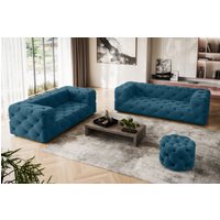 Places of Style 3-Sitzer "FOLLINA", 3-Sitzer Sofa mit klassischer Chesterfield-Knopfheftung von Places Of Style