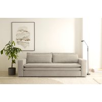 Places of Style 3-Sitzer "PIAGGE", Cord-Bezug - mit Bettfunktion und Bettkasten, mit praktischem Topper von Places Of Style