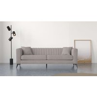 Places of Style 4-Sitzer "MATTHEW elegantes Designsofa, Maße B/T/H: 231/86/74 cm", XXL, Steppung im Rücken, lose Sitzkissen, incl 2. Zierkissen von Places Of Style