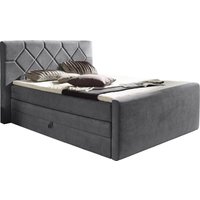 Places of Style Boxspringbett "Atlanta", inklusive Topper und Bettkasten von Places Of Style