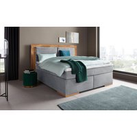 Places of Style Boxspringbett "Cup", mit Massivholzrahmen, mit Topper, in 2 Härtegraden, in 3 Breiten von Places Of Style