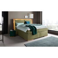 Places of Style Boxspringbett "Cup", mit LED-Beleuchtung, Massivholzrahmen und Topper, in 2 Härtegraden Places of Style Boxspringbett "Cup", mit LED-Beleuchtung, Massivholzrahmen und Topper, in 2 Härtegraden von Places Of Style