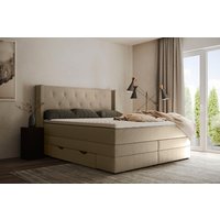 Places of Style Boxspringbett "Elegance", mit schöner Knopfheftung, in den Härtegraden H2 & H3, inkl. Schubladen Places of Style Boxspringbett "Elegance", mit schöner Knopfheftung, in den Härtegraden H2 & H3, inkl. Schubladen von Places Of Style