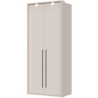 Places of Style Drehtürenschrank "Opera mit oder ohne Kranz inkl. LED-Beleuchtung, B: 92,137 oder 182 cm", Schrank, UV lackiert, Soft Close Funktion, Höhenverstellbare Füße von Places Of Style