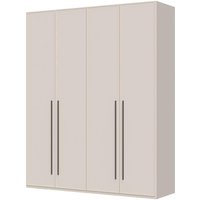 Places of Style Drehtürenschrank "Opera mit oder ohne Kranz inkl. LED-Beleuchtung, B: 92,137 oder 182 cm", UV lackiert, Soft Close Funktion, Höhenverstellbare Füße von Places Of Style